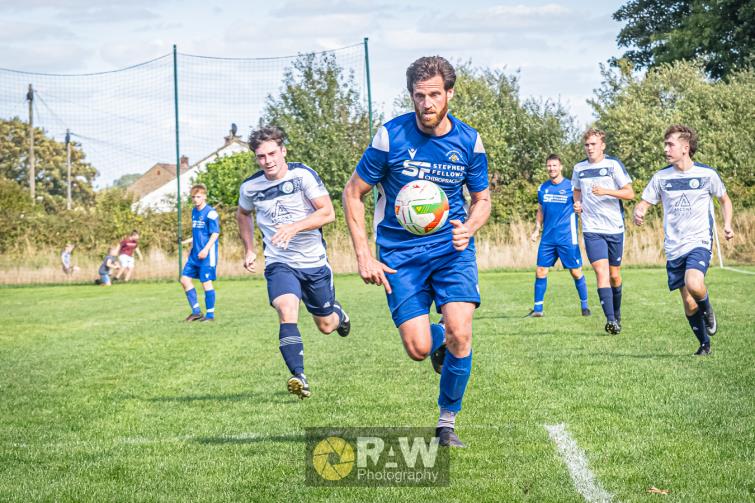Aaron Hallom scored a hat-trick for Bridge against the Sports.